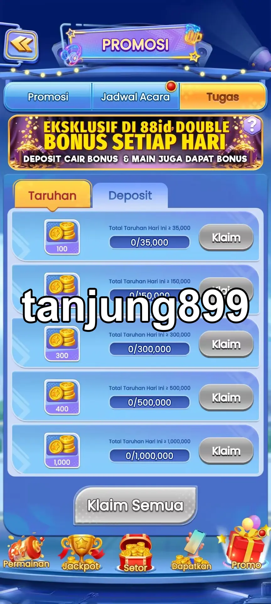 tanjung899 Tangkapan Layar - APK Resmi